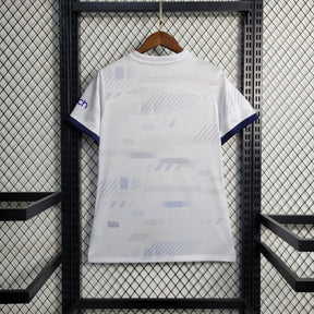 Camisa Tottenham Home 2023/24 - Nike Torcedor Feminina - Branca/Azul