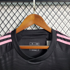 Camisa Inter Miami Away 2023/24 - Adidas Torcedor  Masculina - Preta/Rosa