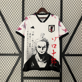 Camisa Seleção Japão Anime 2024/25 - Adidas Torcedor Masculina - Branca/Preta