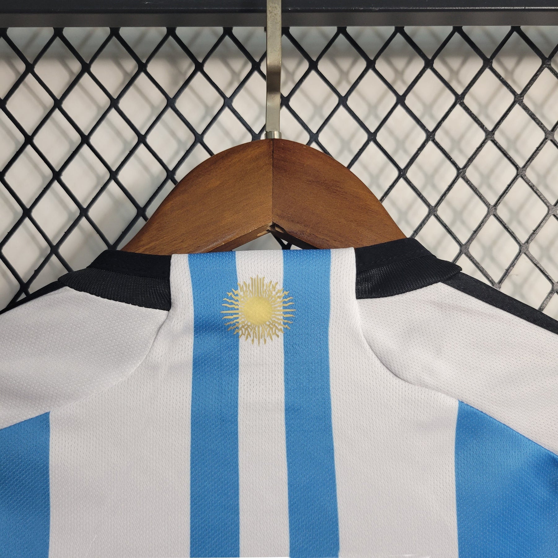 Kit Infantil Seleção Argentina Home 2022/23 - Adidas Torcedor - Azul/Branca